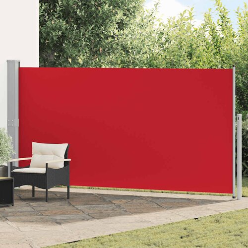  Uvlačiva bočna tenda 160 x 500 cm crvena Cijene