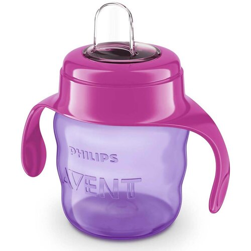 Philips steklenička z ročaji spout cup purple 200ml Cene