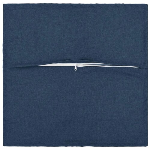  Presvlaka za jastuk 6 kom. HOUTEN Plava 70 x 70 cm Umjetni lan - Plava 70 x 70 cm 6 Slike