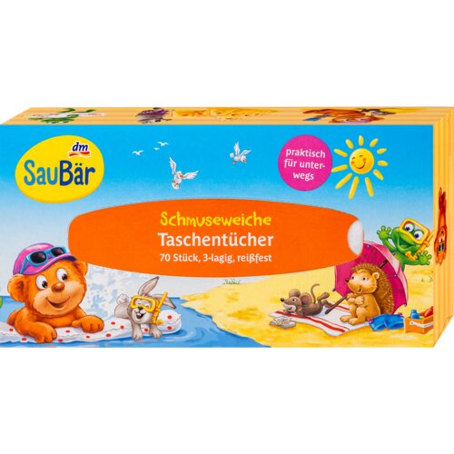 SauBär Papirne maramice u kutiji, 3-slojne 70 kom Cene