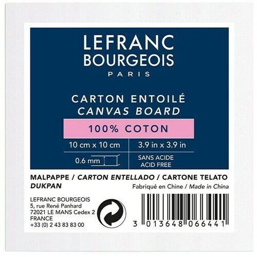 Lefranc & Bourgeois Karton za bojanje Louvre (10 x 10 cm, 280 g/m²) Cijene