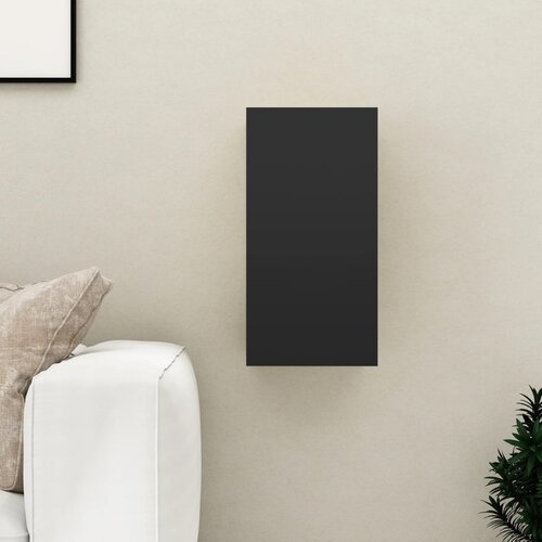 VidaXL TV ormarić crni 30,5 x 30 x 60 cm od iverice Slike