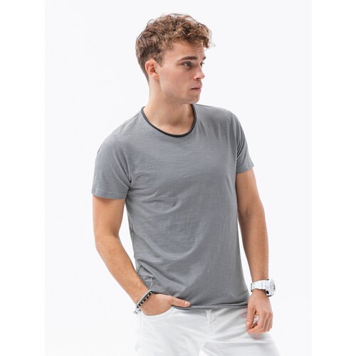 Ombre Men&amp;#039;s T-shirt with raw finish - gray Slike