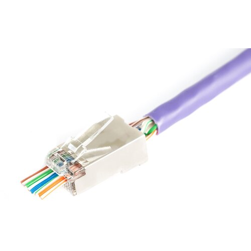 Digitus RJ45 (8P8C) Through-Hole Plug, Cat.6, Shielded, AWG 26-24, Pack of 100 Cijene
