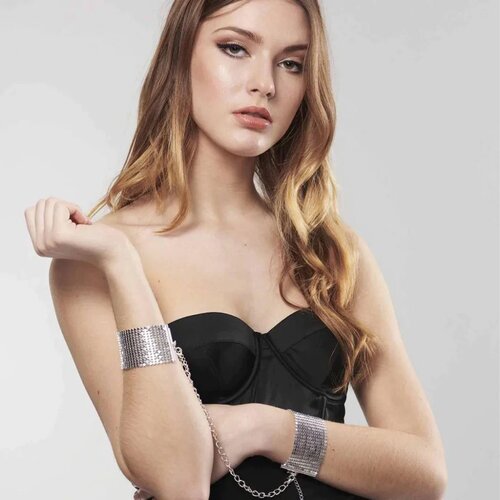 Bijoux Indiscrets lisice - Desir Metallique, srebrne Slike