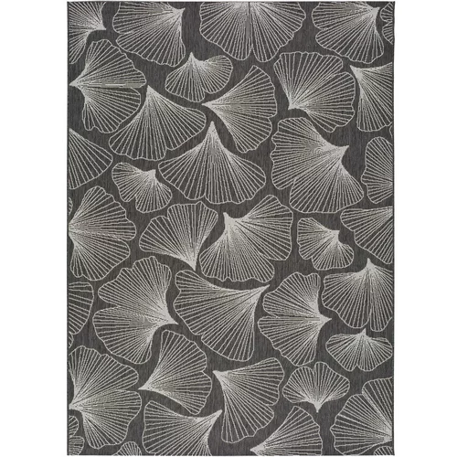 Universal tamno sivi vanjski tepih Tokio, 135 x 190 cm