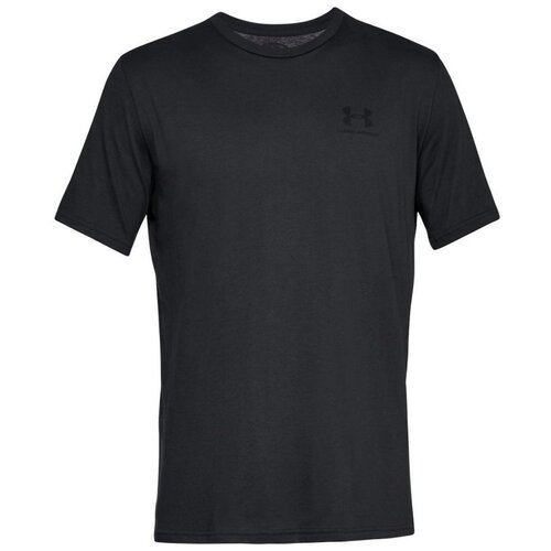 Under Armour Majice s kratkimi rokavi Sportstyle Left Chest Črna Slike