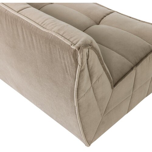Vtwonen Bež bar&amp;scaron;unasti sofa 204 cm Cluster &amp;ndash; Slike