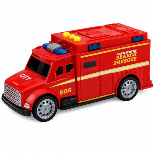  Emergency Vehicle Ambulance Lights Sounds Red 1:32 Slike