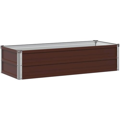  Povišeni vrtni krevet Smeđa 100 x 40 x 24 cm - 100 x 40 x 24 cm Smeđa Cene