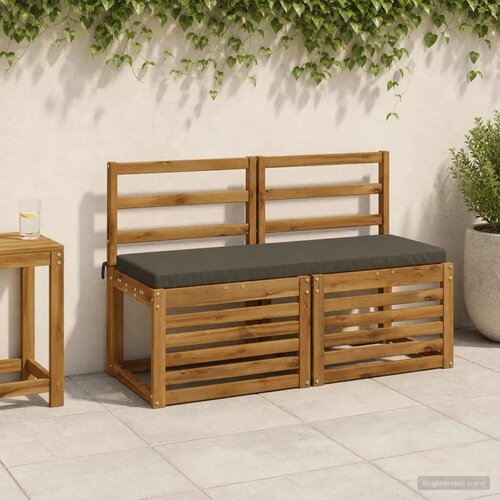  Jastučić za klupu SOEST 100% poliester Antracit 100 x 40 x 5 cm - Antracit 100 x 40 x 5 cm Melange Cijene