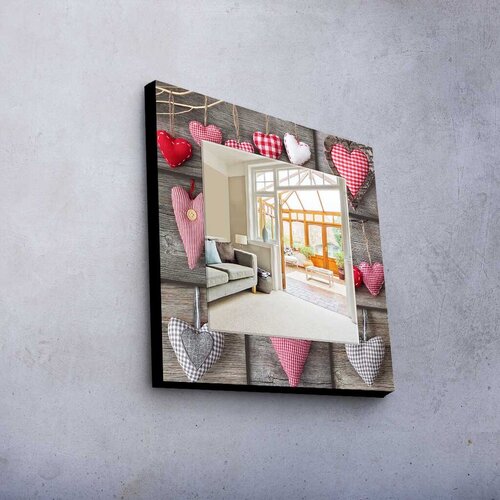 Wallity ogledalo MA-010, 50x50cm Cene
