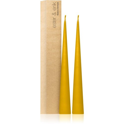 ester & erik cone candles honey balm (no. 43) sveča 2x37 cm Cene
