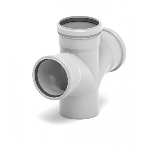 Rehau Račva dvostruka 110/110/110/90&amp;deg; RAUSILENTO 557290-001 Slike