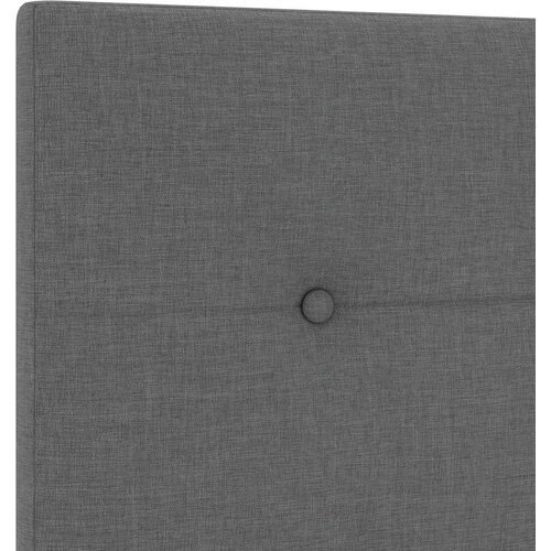  Boxspring krevet s madracem Tamnosiva 90 x 200 cm Tkanina 200 x 90 x 88 cm Slike
