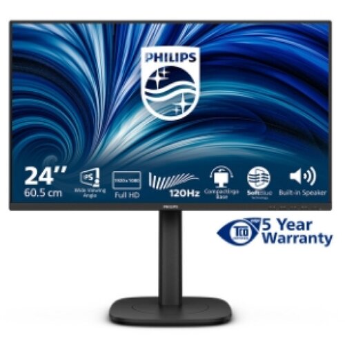 Philips Monitor 60,5 cm (23,8") 24B2N3200J 1920x1080 120Hz IPS 4ms VGA HDMI DisplayPort 4xUSB3.2 Pivot Zvočniki 3H sRGB110% SeparateSync, (5000129364) Cene