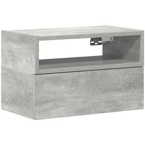 Maison Chic Stenska Nočna omarica - Nočna miza betonsko siva 45x26x28,5 cm, (21689404) Cene