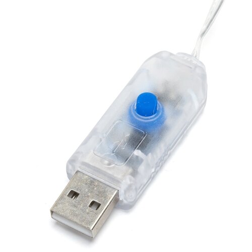 Aigostar LED dekorativni lanac 10xLED/5W/USB 5 m topla bela Slike
