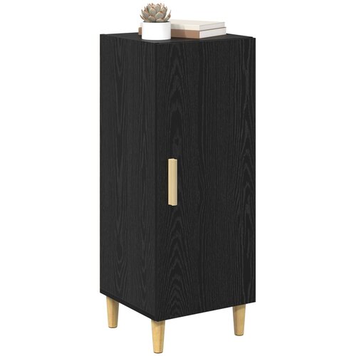  Kreveta Zidne Crni hrast 34,5 x 34 x 90 cm Konstruirano drvo Slike