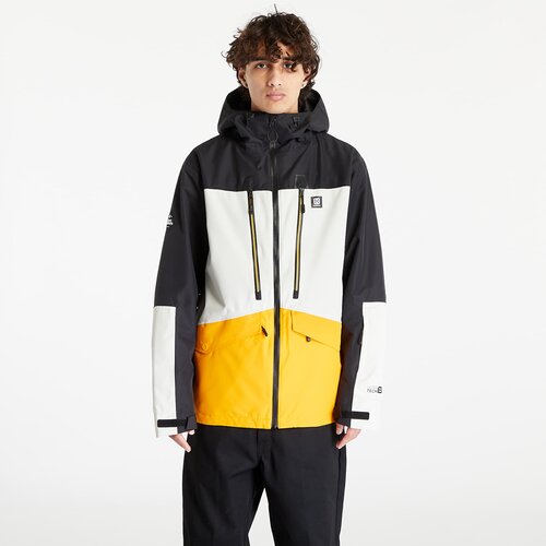 Horsefeathers Jopica Halen II Shell Jacket Black/ Radiant Yellow XXL Cene
