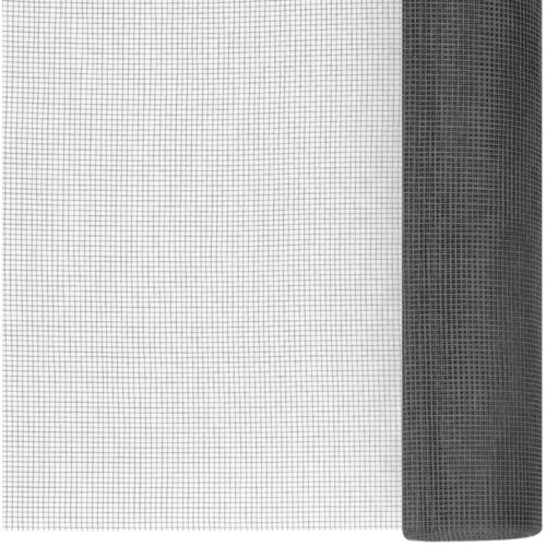  Mrežasti zaslon od stakloplastike 60 x 1000 cm crni Slike
