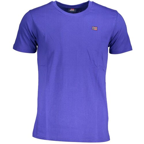 SCUOLA NAUTICA ITALIANA NORWAY 1963 MEN'S BLUE SHORT SLEEVED T-SHIRT Cijene