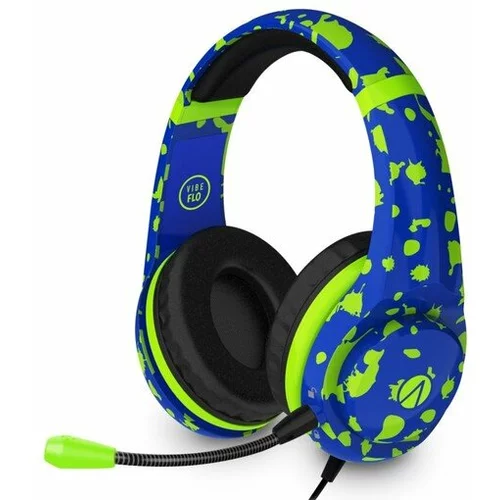 STEALTH slušalke multiformat camo stereo gaming headset - modre maskirne barve