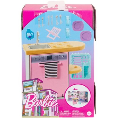 Mattel Barbie Dishwasher Furniture and Accessories, (20499071) Cene