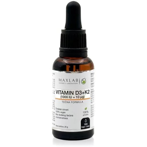 Maxlab Vitamin D3+K2 Kapi 28ml Cene