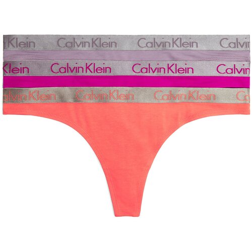 Calvin Klein Underwear Tanga gaćice lila / koraljna / tamno roza Slike