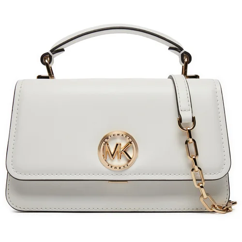 Michael Kors Ročna torba Delancey 32T4GD8C5L Bela