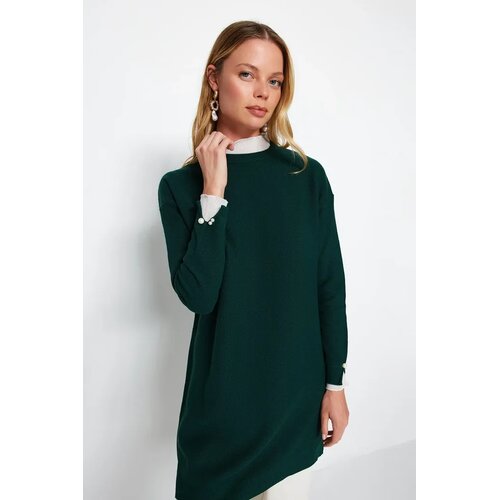 Trendyol Modest Ženski džemper Tctaw23Ak00027, Zeleni Cene