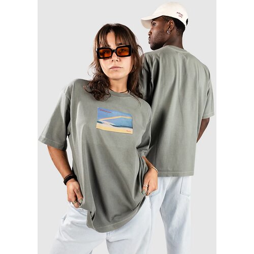 Katin USA Greetings Box Fit T-shirt dusty blue Cene