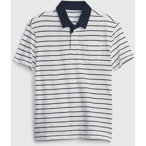 GAP Kids Striped Polo T-shirt - Boys Slike