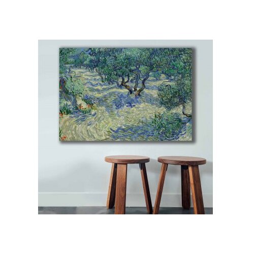 Wallity Slika na zidu na platnu 70x100cm Cijene