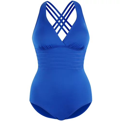 Lascana Jednodijelni kupaći kostim plava