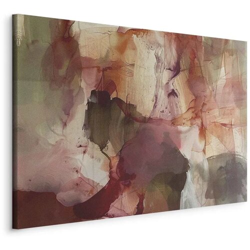  Slika - Spring composition – transparencies and forms in watercolor style 60x40 Cene