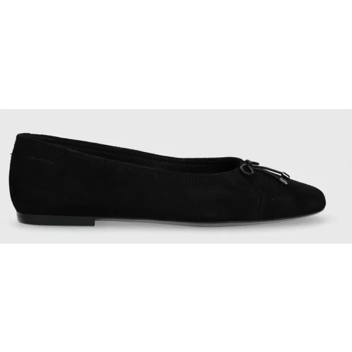 Vagabond Shoemakers Balerinke iz semiša JOLIN črna barva, 5508.140.20