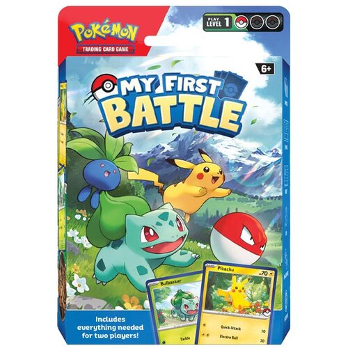 Pokemon MY FIRST BATTLE PIKACHU CHARMANDER Cene