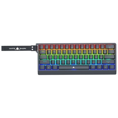 WHITESHARK Tastatura Kanabo (GK 008121) Gaming Mehanička Wireless / Bluetooth / Žična / 60% / Red Switch / Black Cene