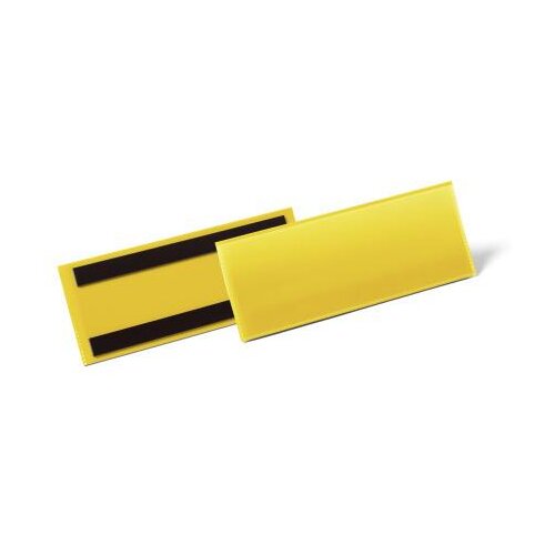 Durable Magnetni žepi 74x210 (81,5x223) rumeni 50 kos, (20376092) Cene