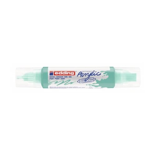 Akrilni marker E-5400 double-liner sa dva vrha Edding tirkiz Slike