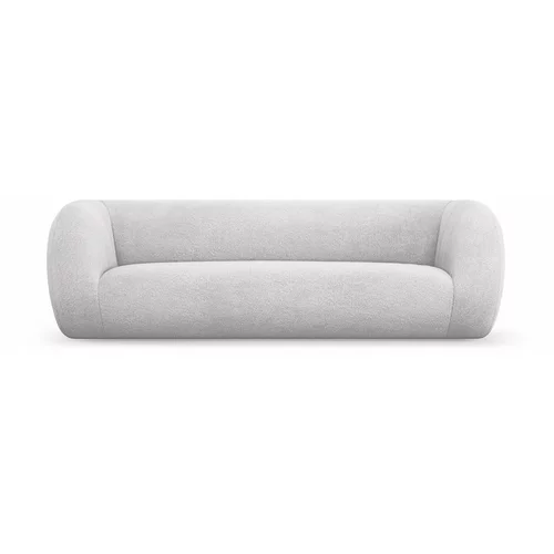 Cosmopolitan Design Svijetlo siva sofa od bouclé tkanine 230 cm Essen –