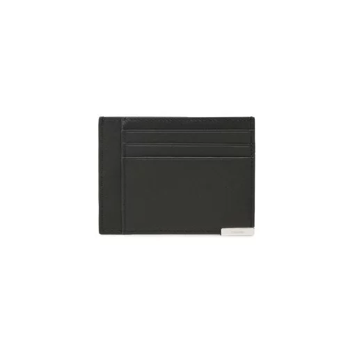 Calvin Klein Etui za kreditne kartice Modern Plaque Id Cardholder K50K509985 Črna