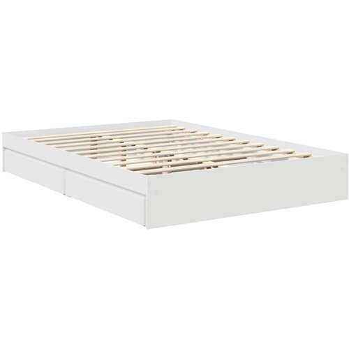  s od storage Bijelo 140 x 190 cm Konstruirano drvo Slike