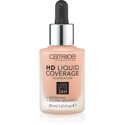 Catrice hd liquid coverage 24H puder 30 ml odtenek 040 warm beige