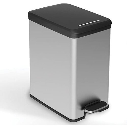 Curver kanta za smeće 25L slim silver cu 02339-582 Cene