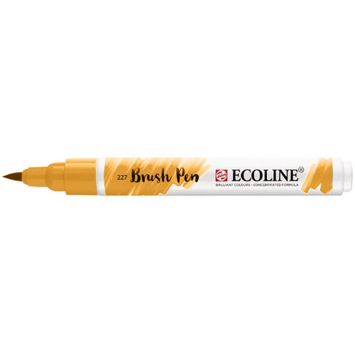 Akvarel marker Ecoline brush pen | Yellow Ochre 227 Slike