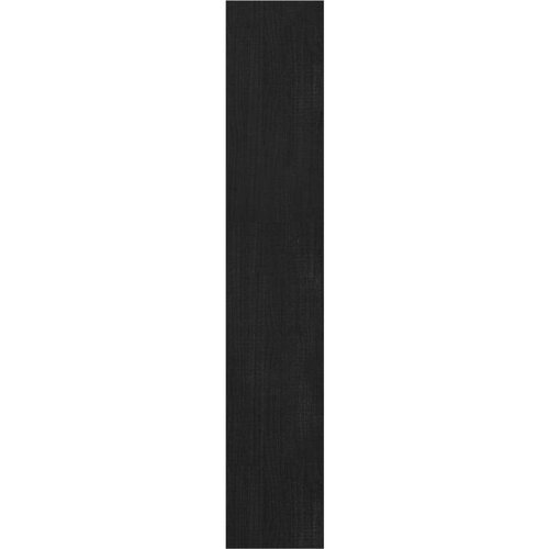 VidaXL knjižna omara za razdelitev prostora črna 100x30x167,5 cm Slike