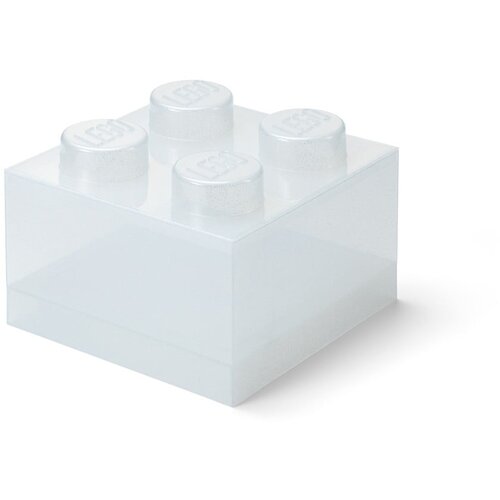 Lego kutija za odlaganje sa poklopcem (4): Svetlucavo prozirna ( 40090803 ) Slike